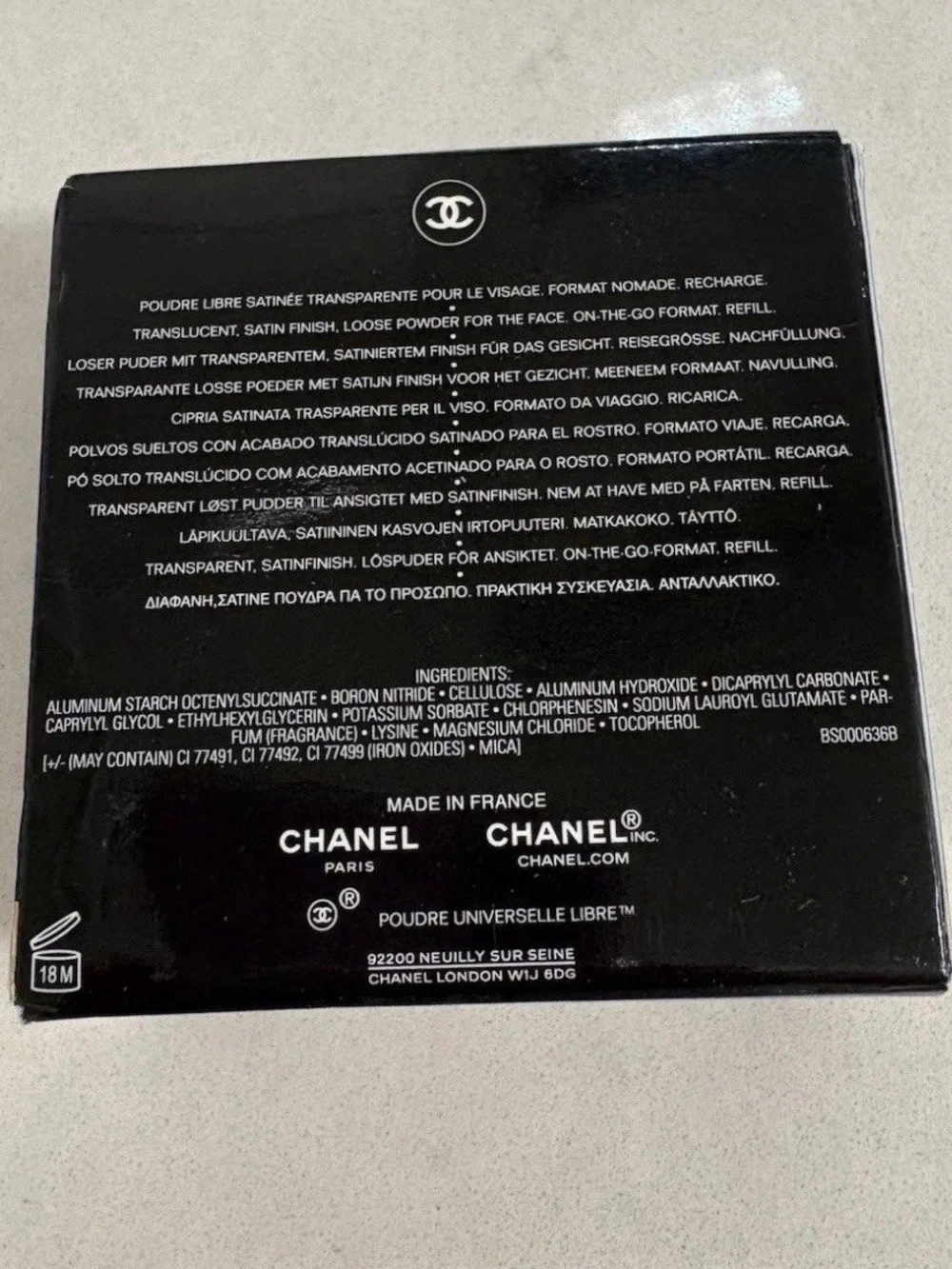 CHANEL Poudre Universelle Libre Loose Powder 20 Medium Light On-The-Go NIB
